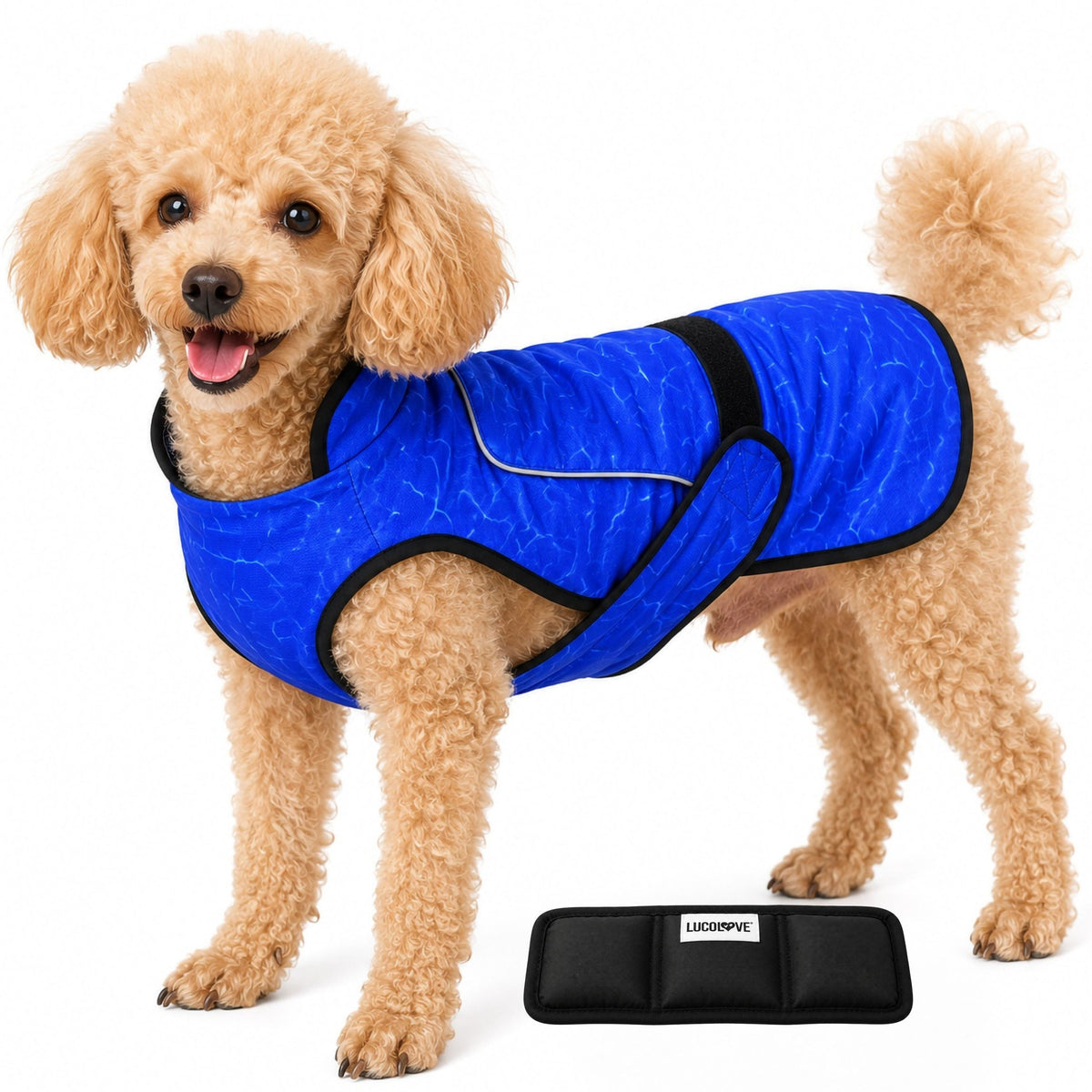 Dual Cool Ice Pack Cooling Vest for Dogs