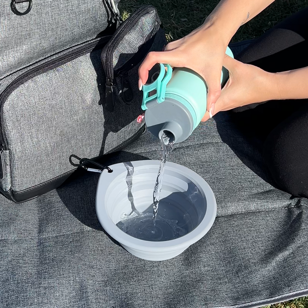 Collapsible Travel Bowl