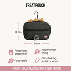 Clip-On Treat Pouch with Poop-Bag Dispenser
